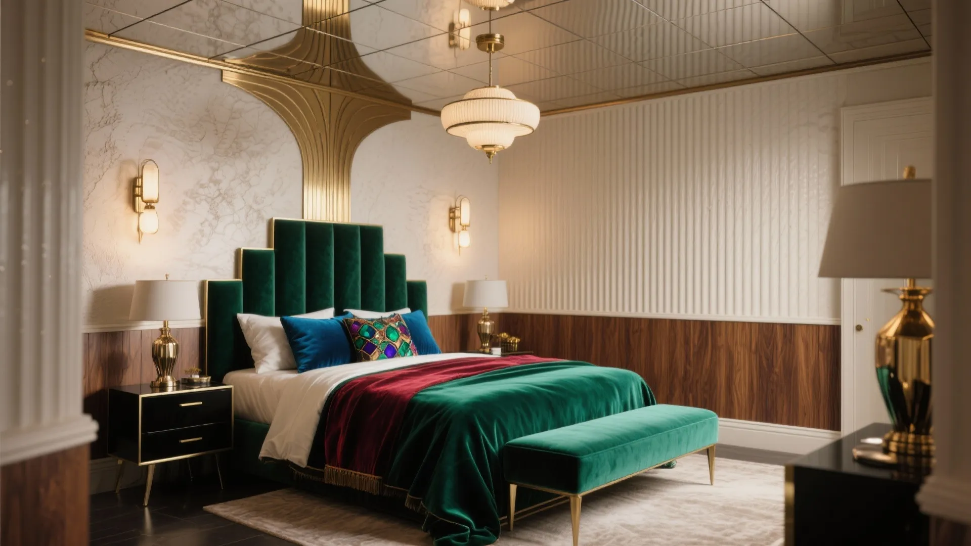 Art Deco Bedroom Ideas — 5 Stylish Inspirations: Practical, small-space Art Deco bedroom decorating ideas from a designer with real project stories