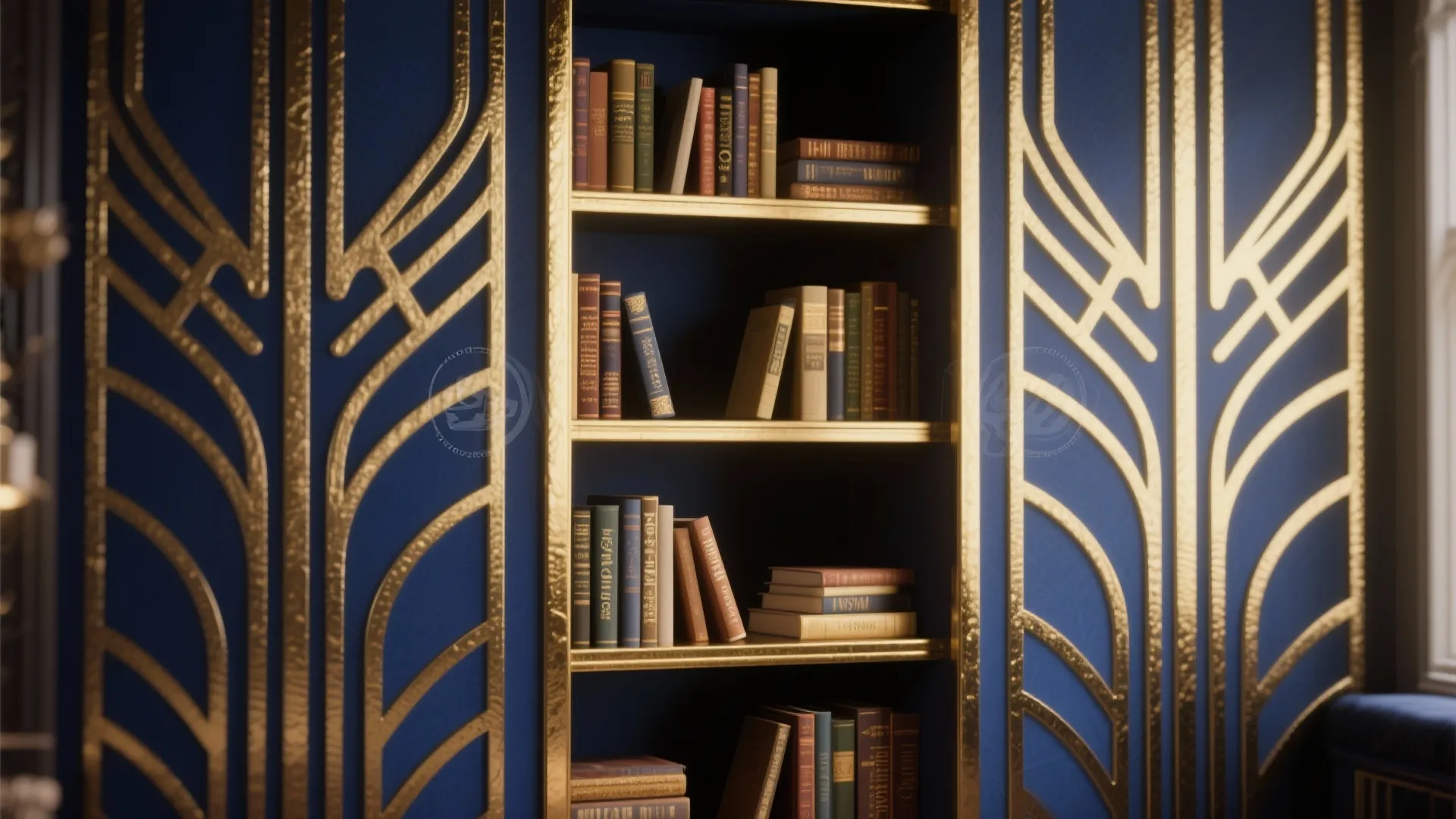 Vintage art deco frames