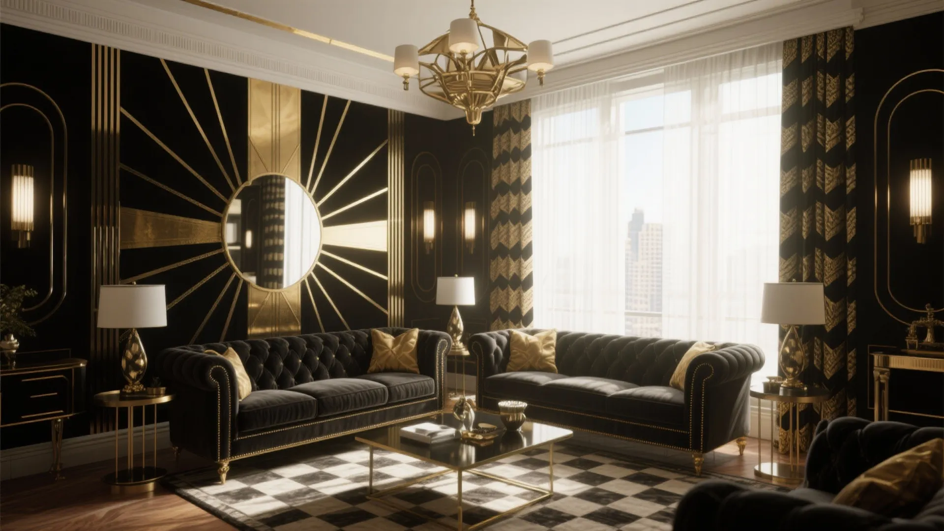 10 Art Deco Living Room Design Ideas: My personal take on bold glamour and timeless style in the living room
