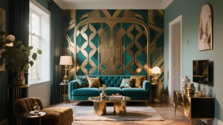 10 Art Deco Ideas for a Stunning Living Room