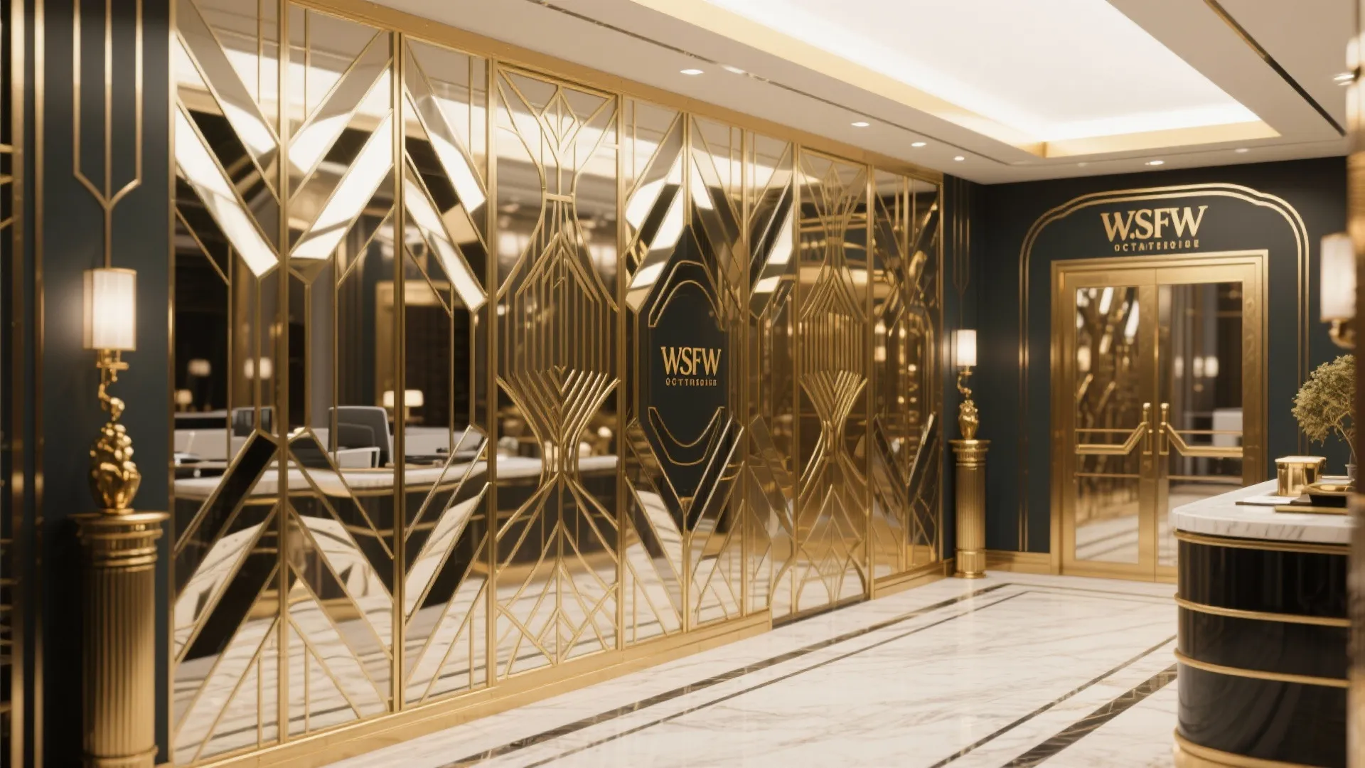 Art Deco Wall Panels