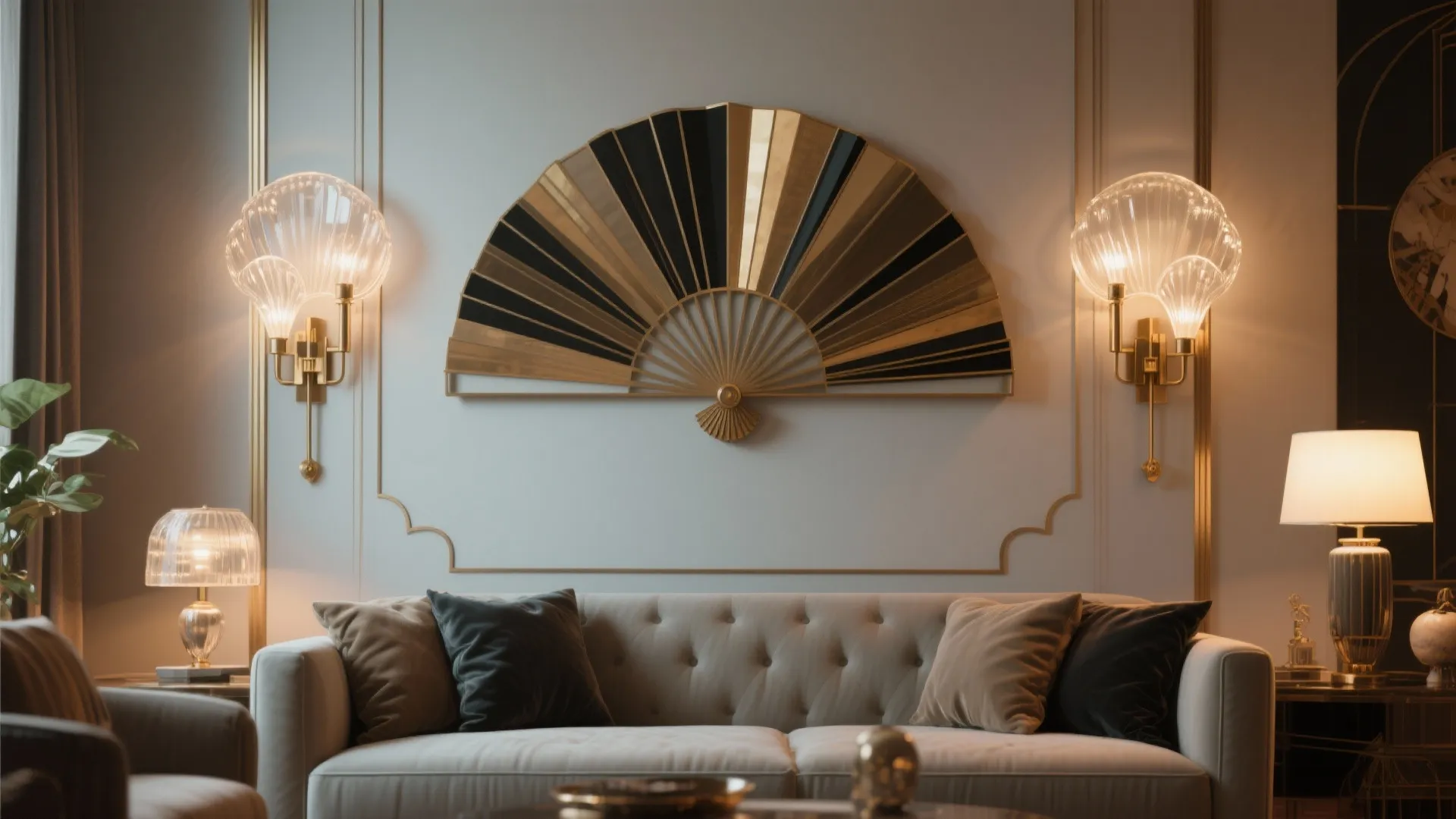 8. Statement Art Deco Shapes