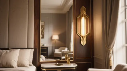 5 Art Deco Wall Lights for Small Spaces