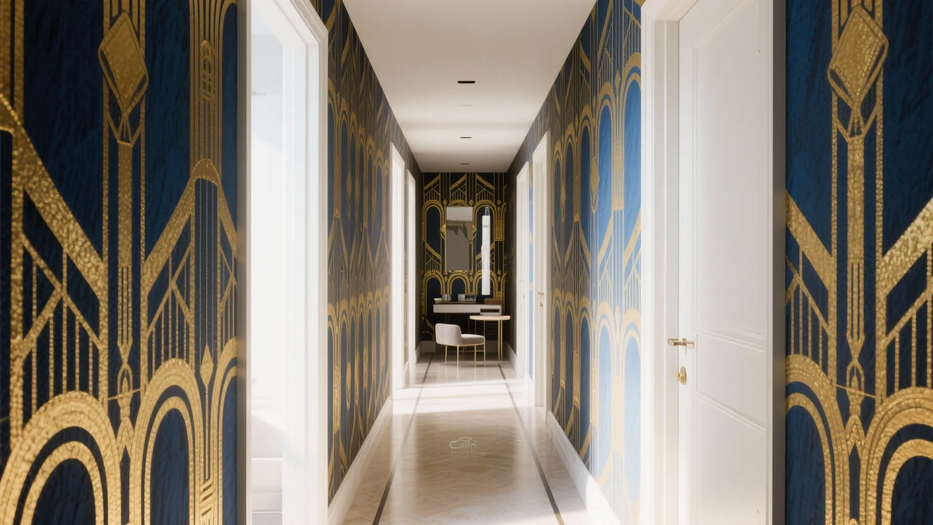 Bold Accent Wallpaper