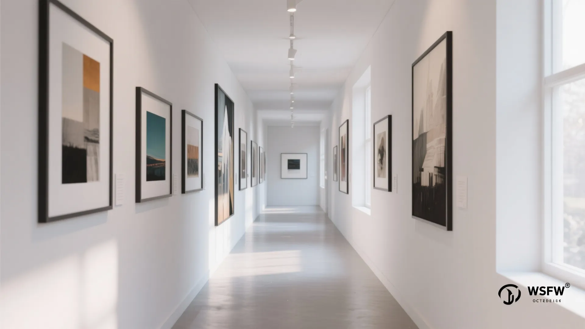 8. Breezeway featuring Art Display