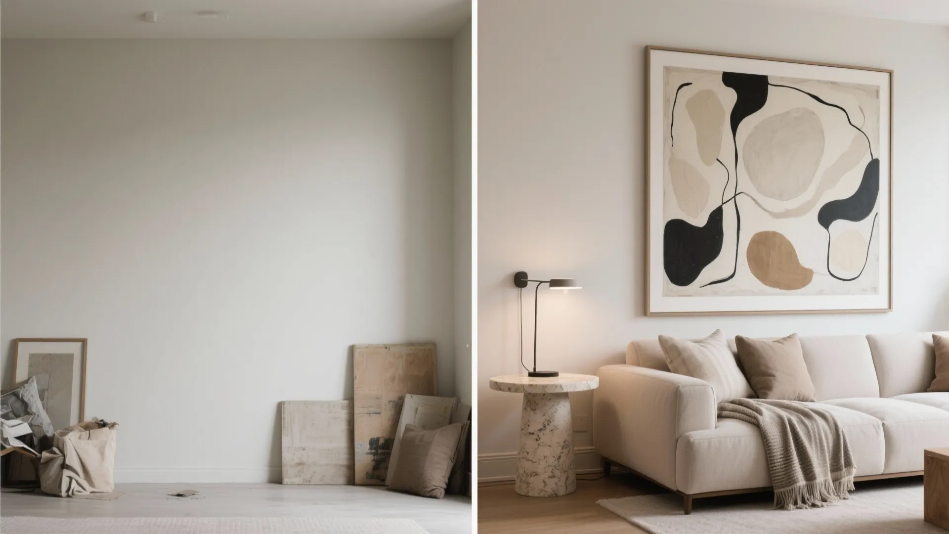 4) Art-Led Focal Point: curate, then furnish