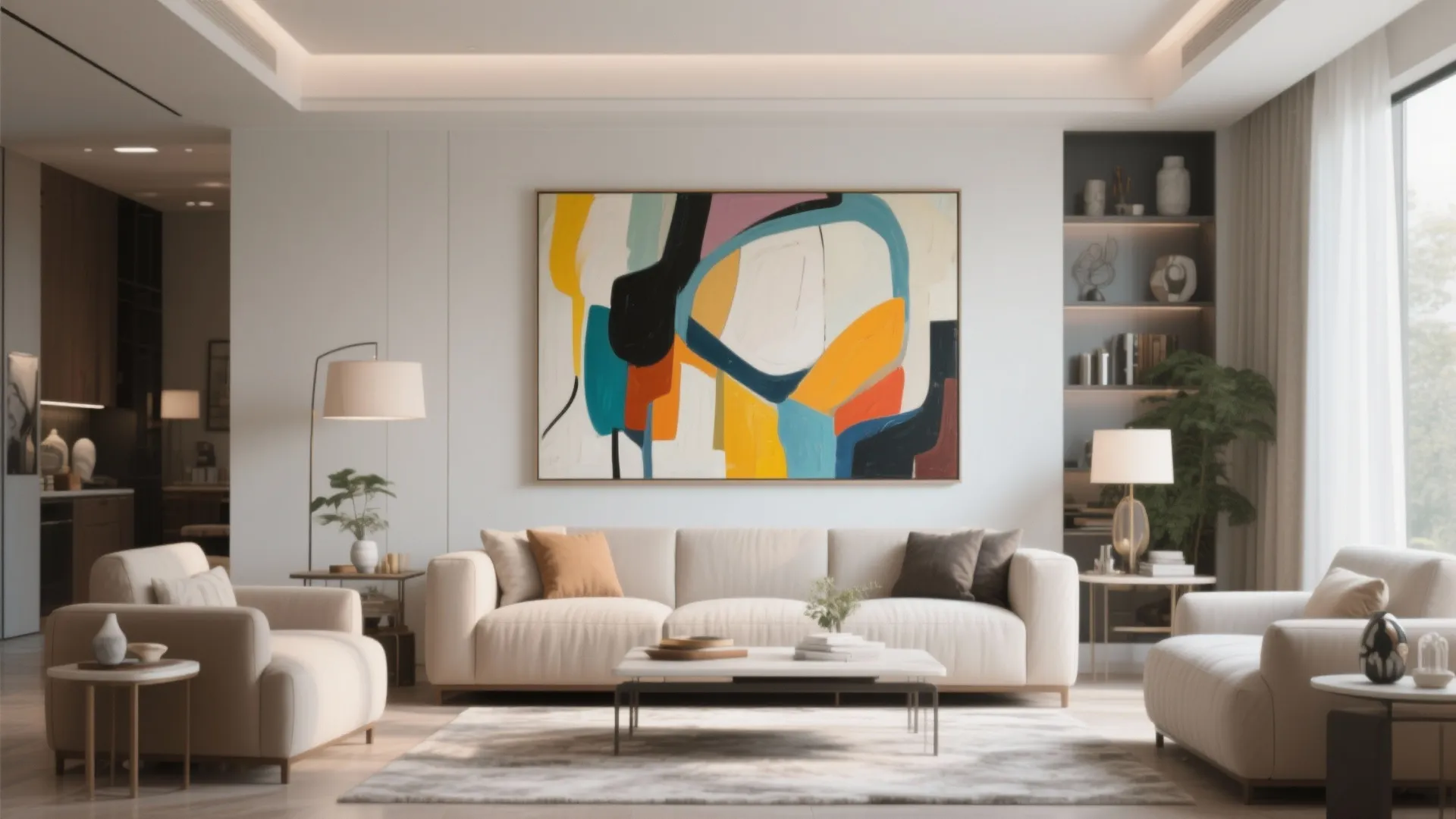 Incorporating Art as a Focal Point