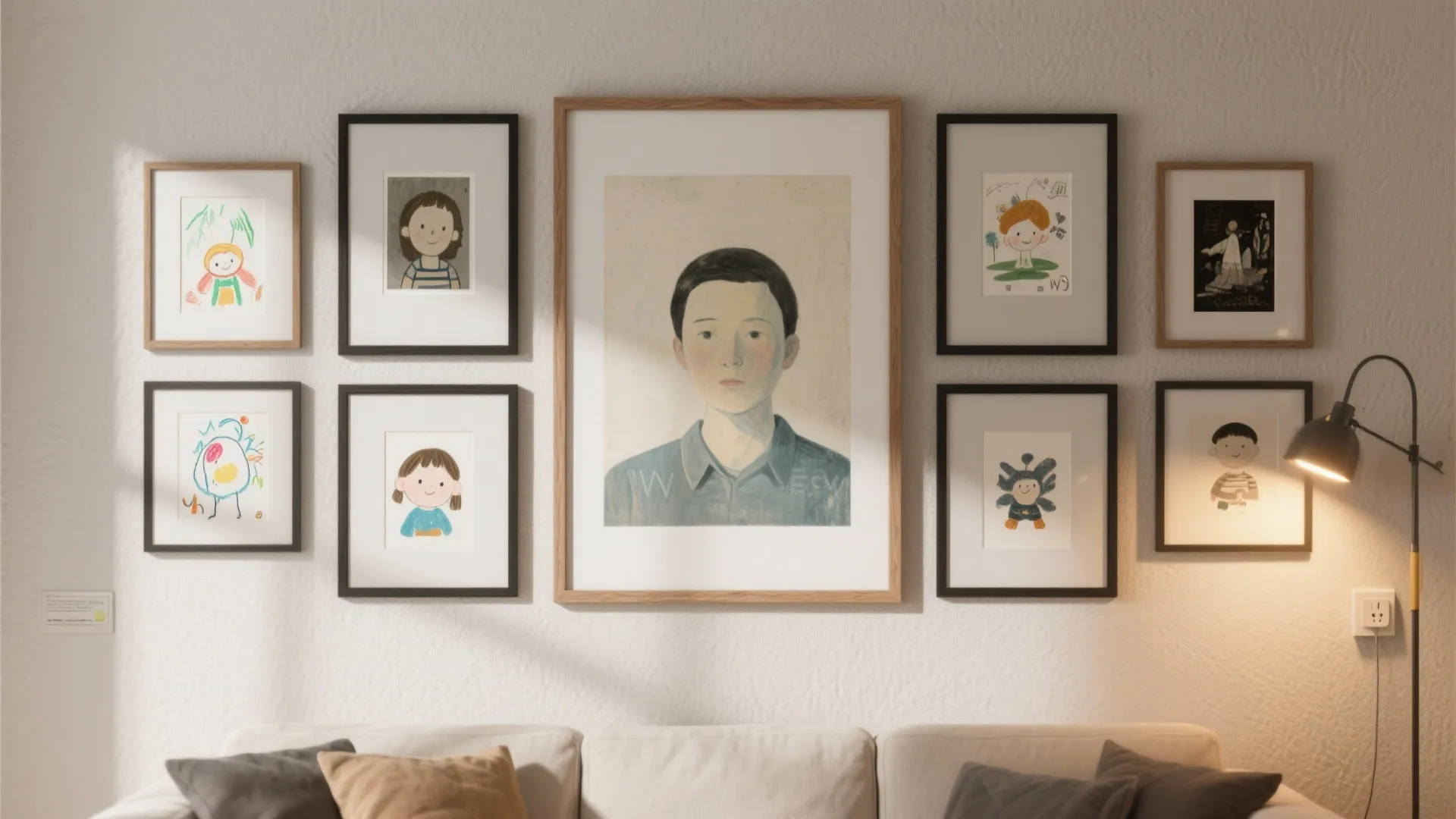 Living Decor Idea 5: Art that tells your story (and leaves breathing room)