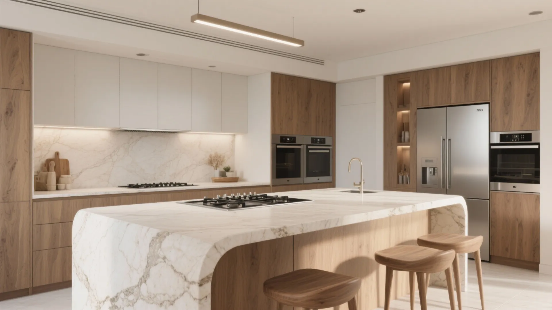 Sculptural Kitchens that Cook and Entertain