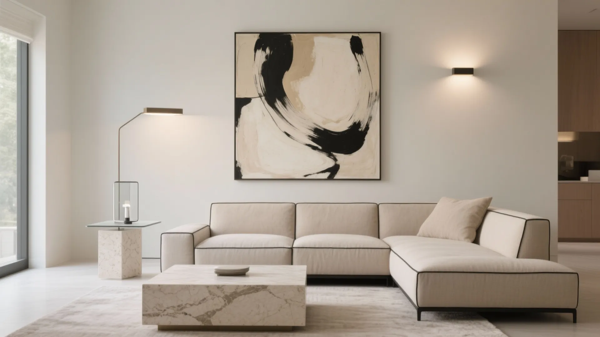 4) Art-Led Focal Point: curate, then furnish