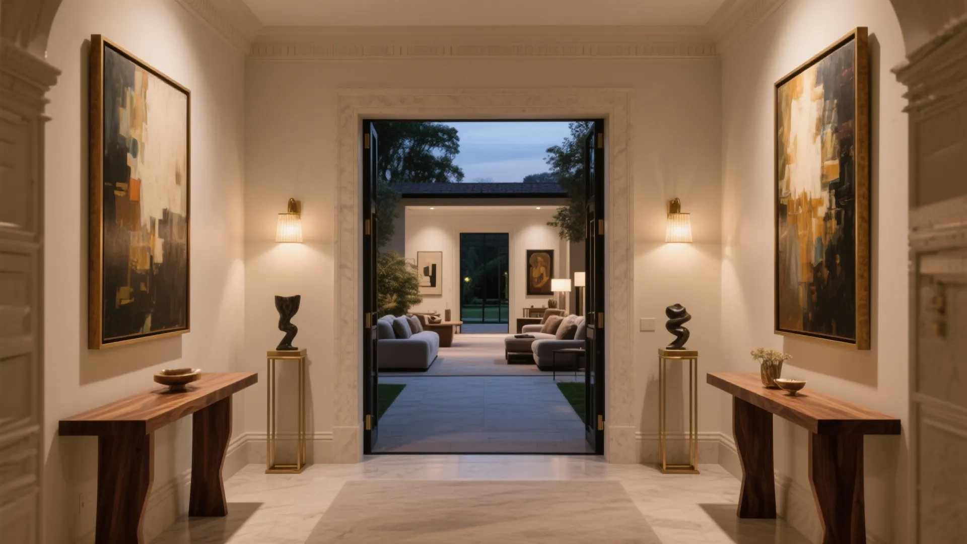 Processional Foyer & Art-Led Axis