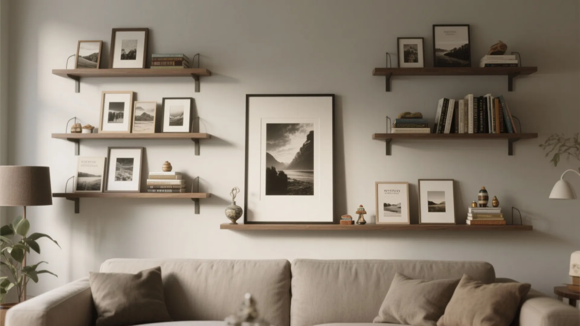 Art-led vignettes: books, frames, and personal stories