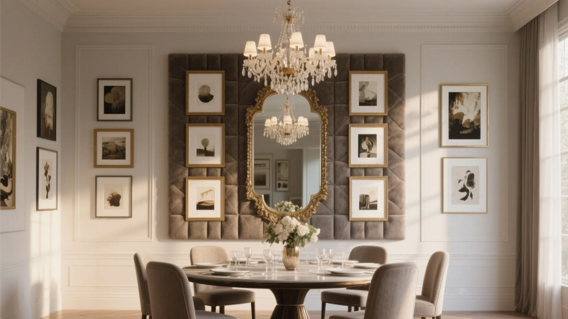 4. Art, Mirrors, and a Curated Backdrop