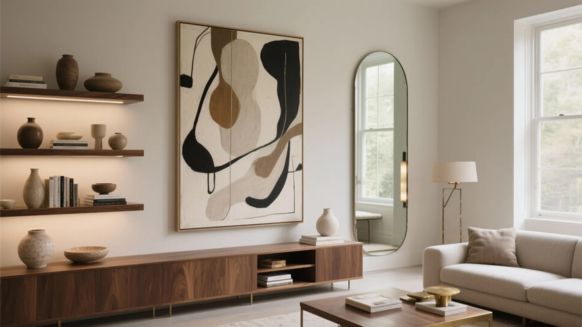 Art, Mirrors, and Curated Display