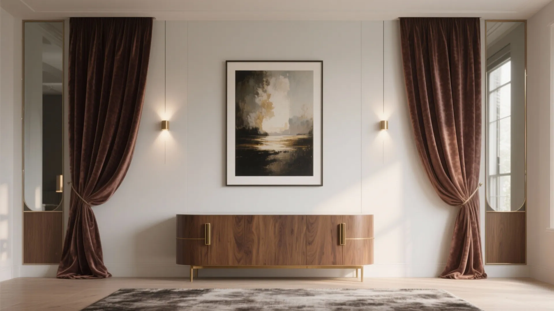 Art, Mirrors, and Acoustic Drapery: Statement Without Noise