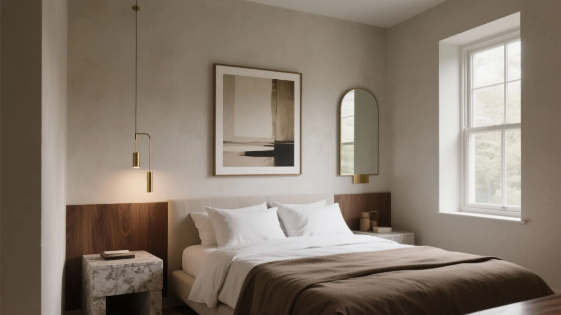 Art, Mirrors & Material Contrast