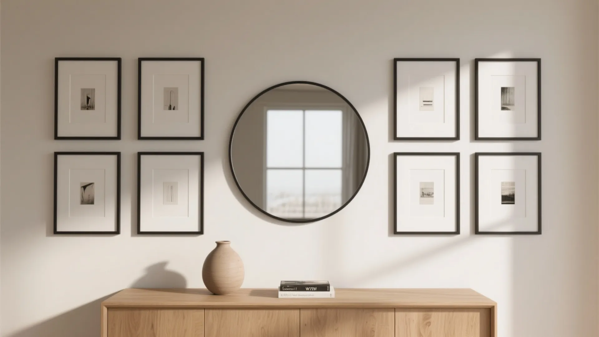 Intentional art, mirrors, and negative space