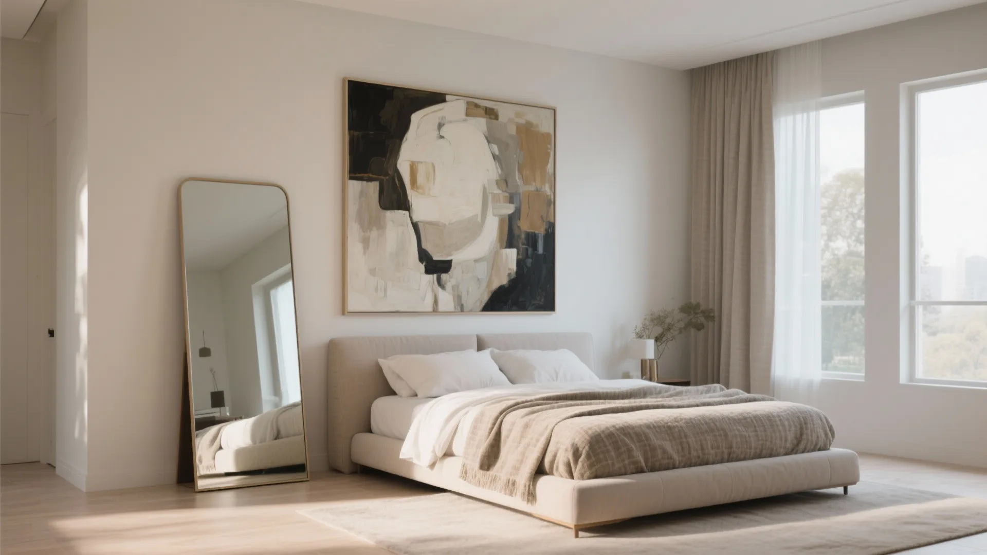 10. Use Art and Mirrors for Scale