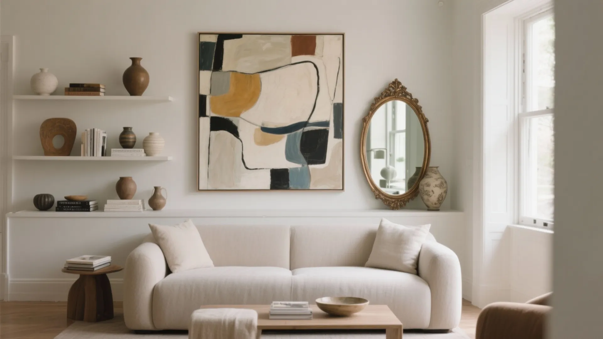 Art, Mirrors, and Curated Objects