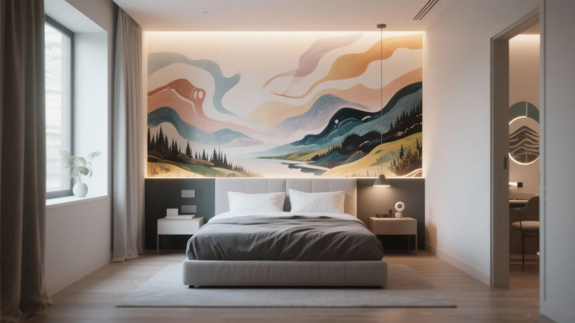 Mural or Artistic Feature
