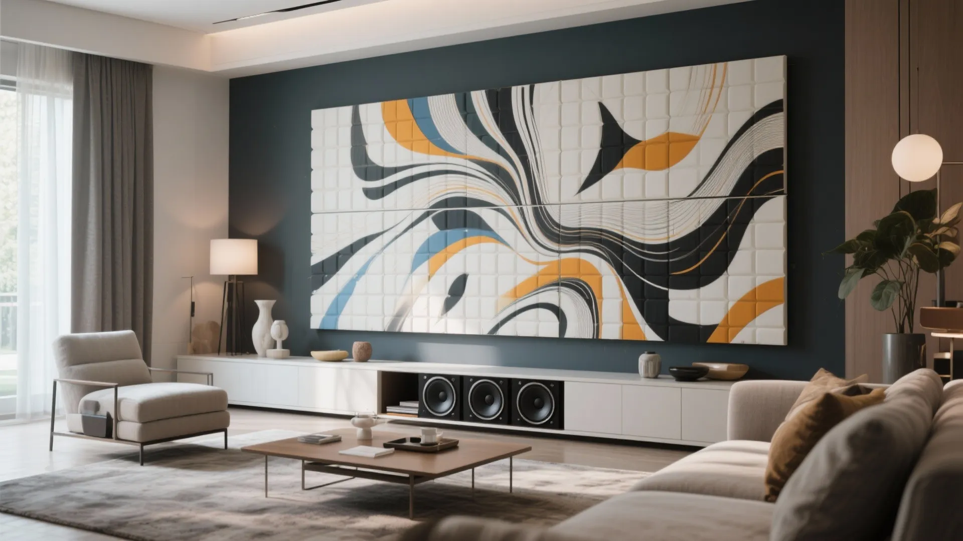 8. Camouflage It with Art Panels