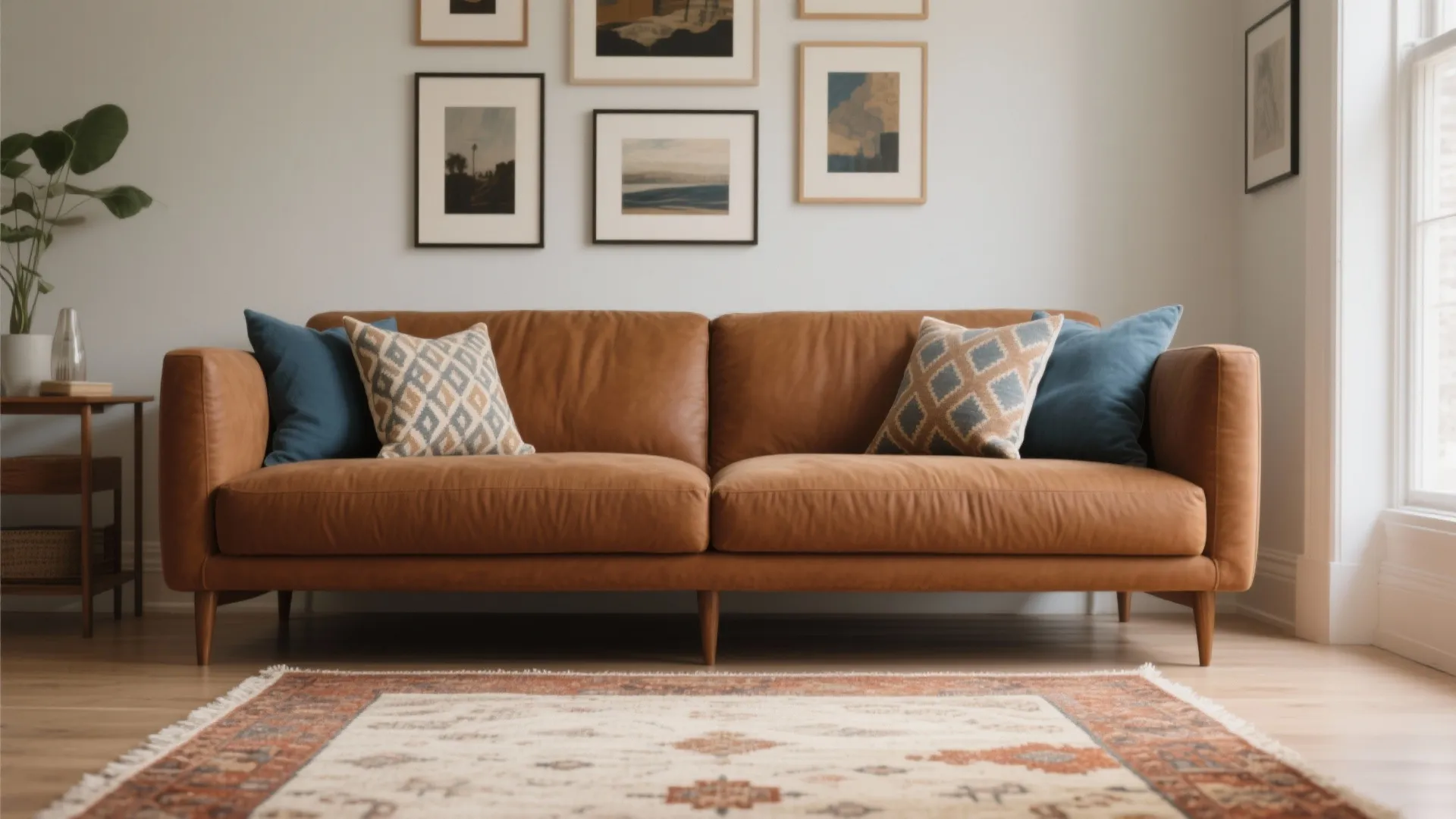 4) Art, Rugs, and Pattern Play