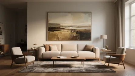 Large Painting for Living Room: 5 Design Tips