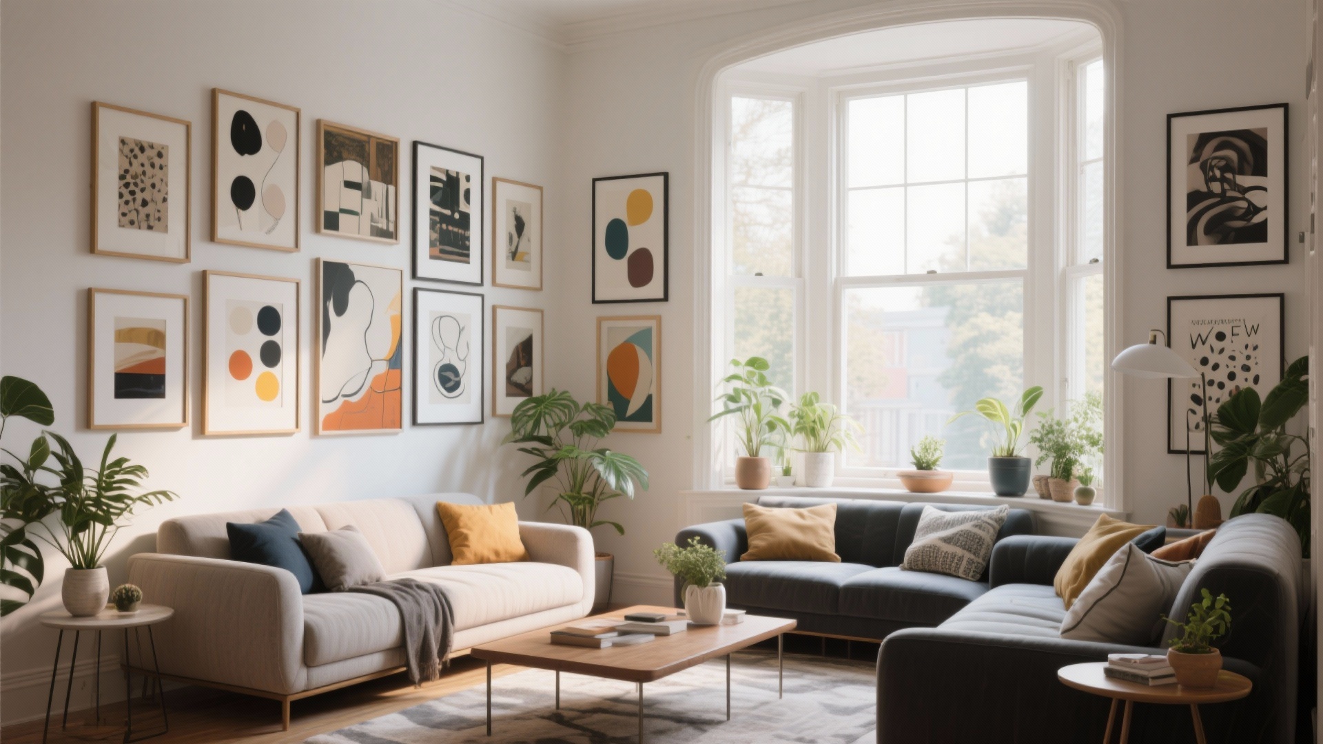 10 Small Living Room with Bay Window Decorating Ideas