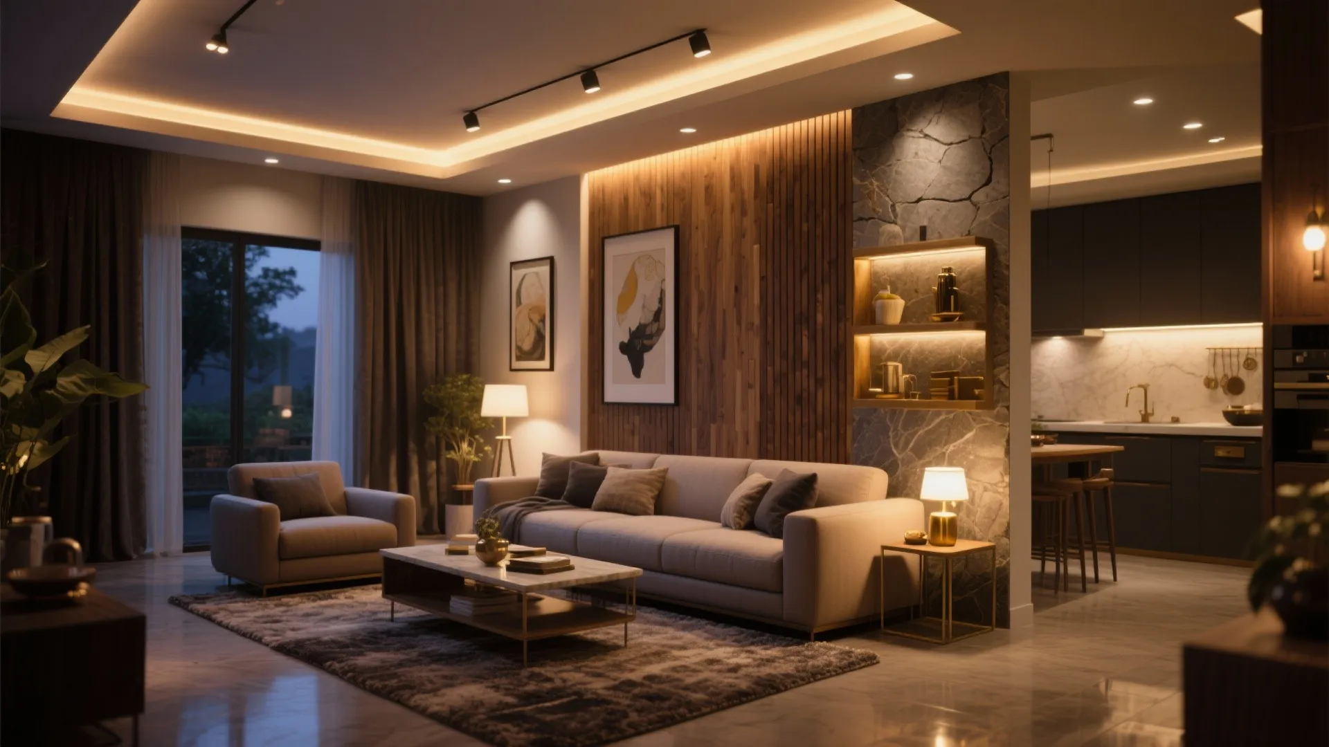 Smart Lighting, Acoustics, and Art Walls That Breathe Luxury