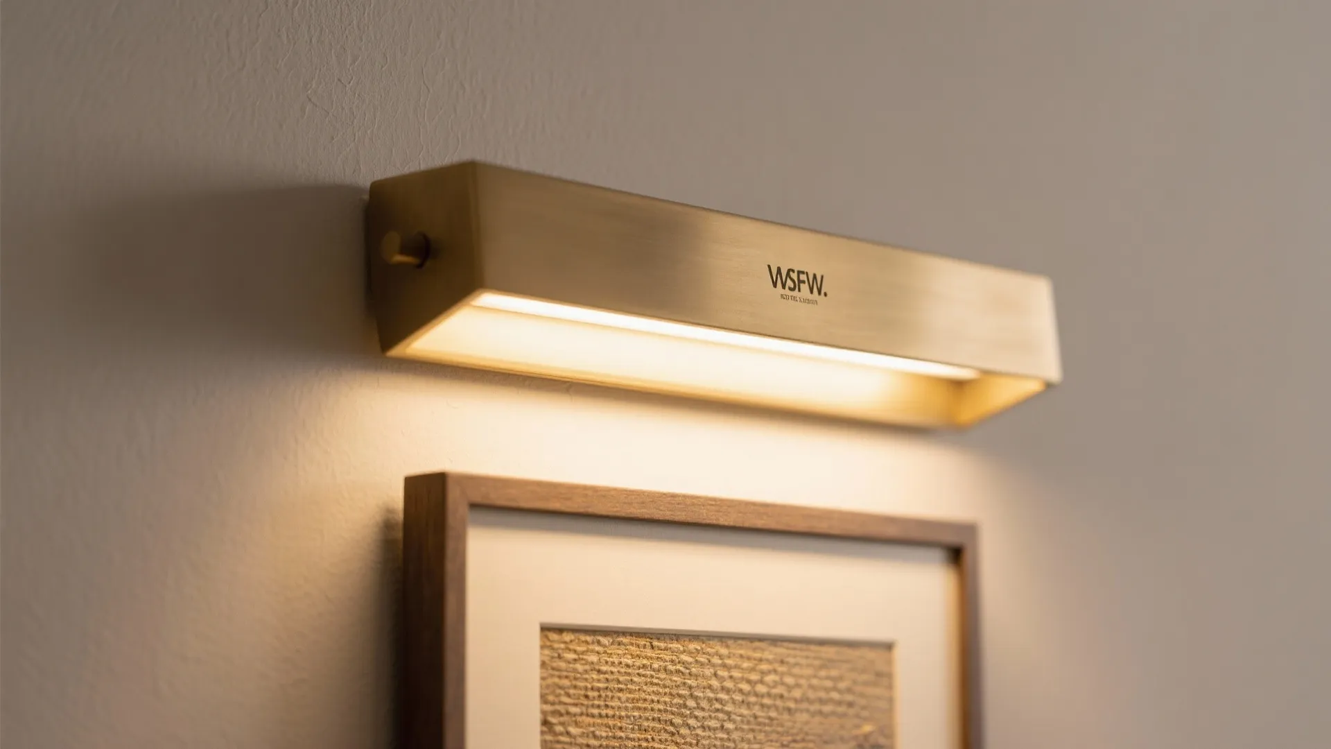 Art-wash sconces to highlight paintings and prints