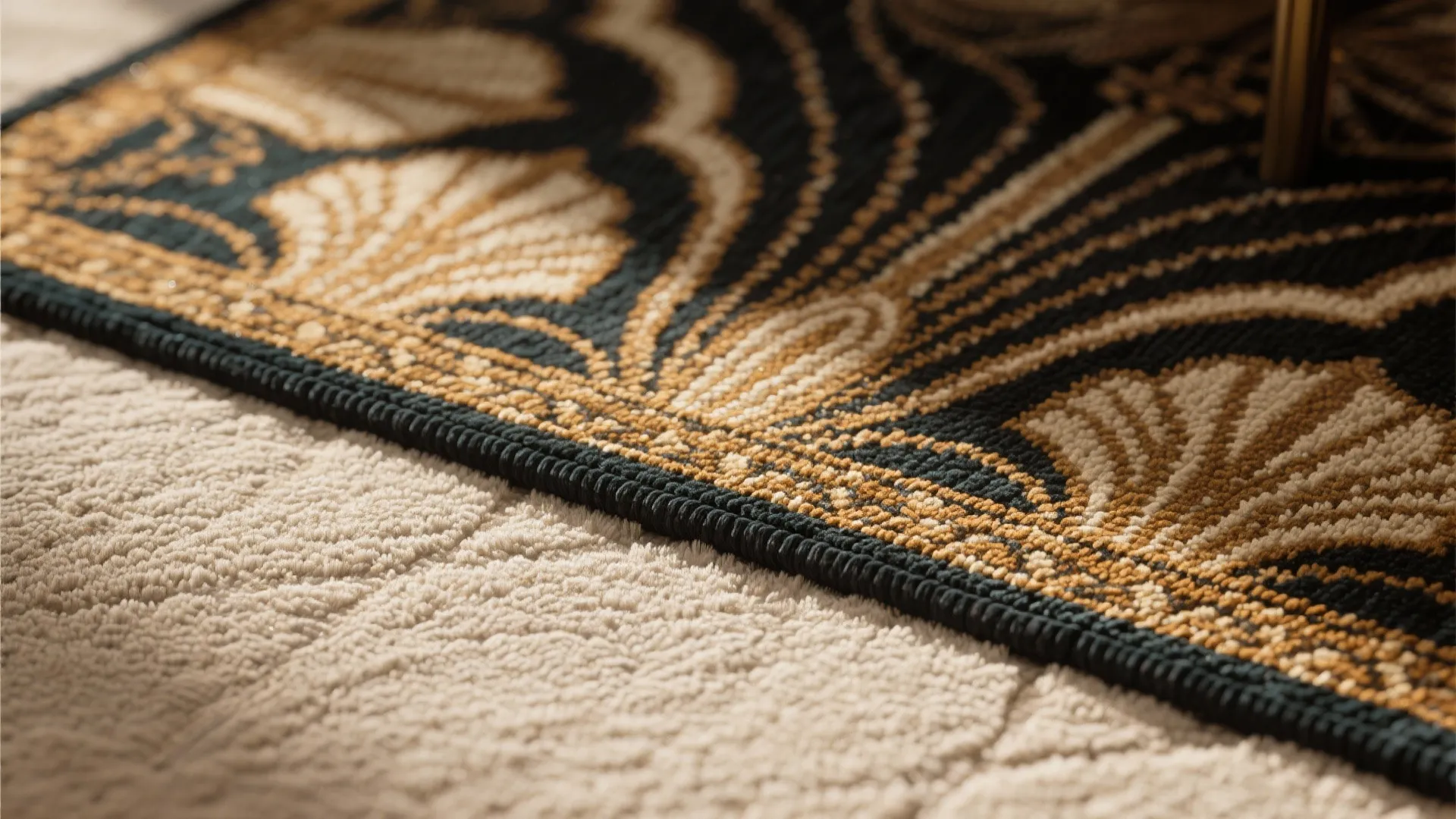 8. Layered Rugs