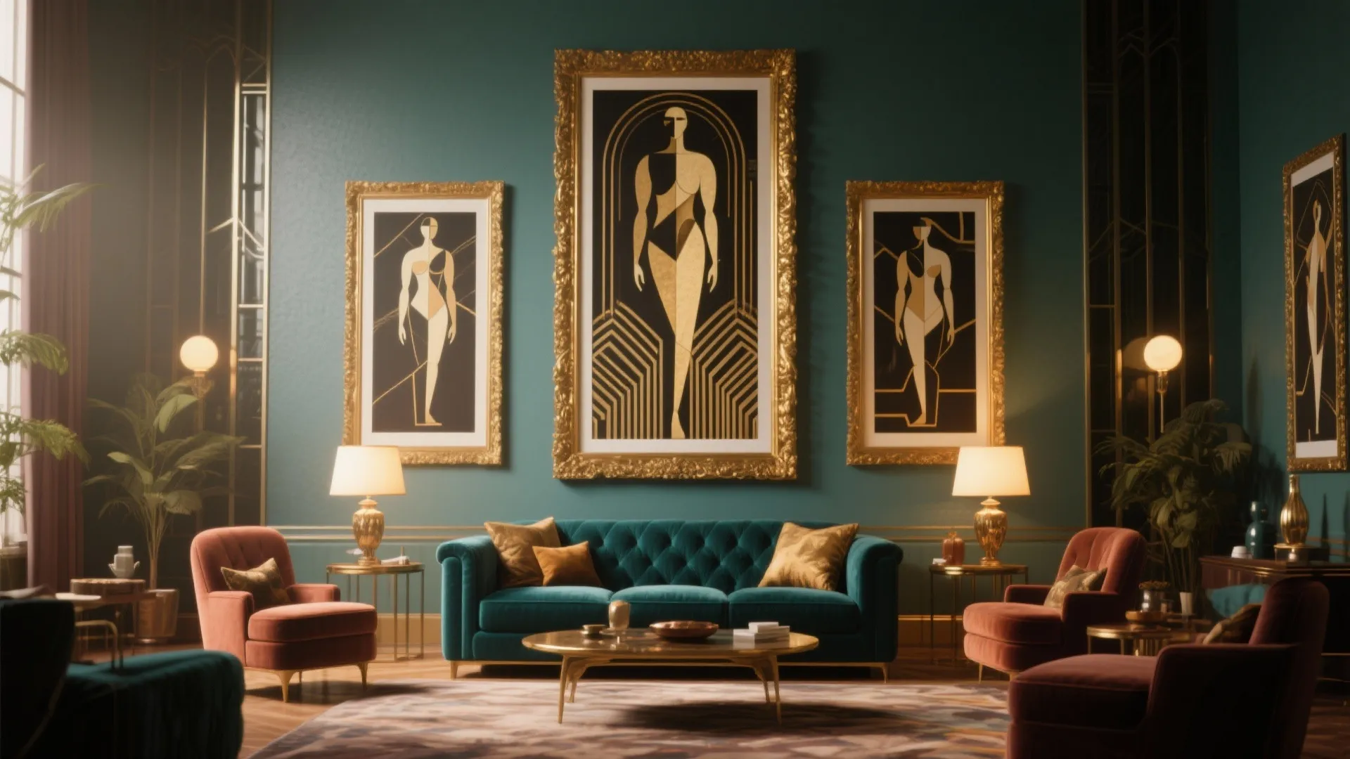 9. Glamorous Wall Art