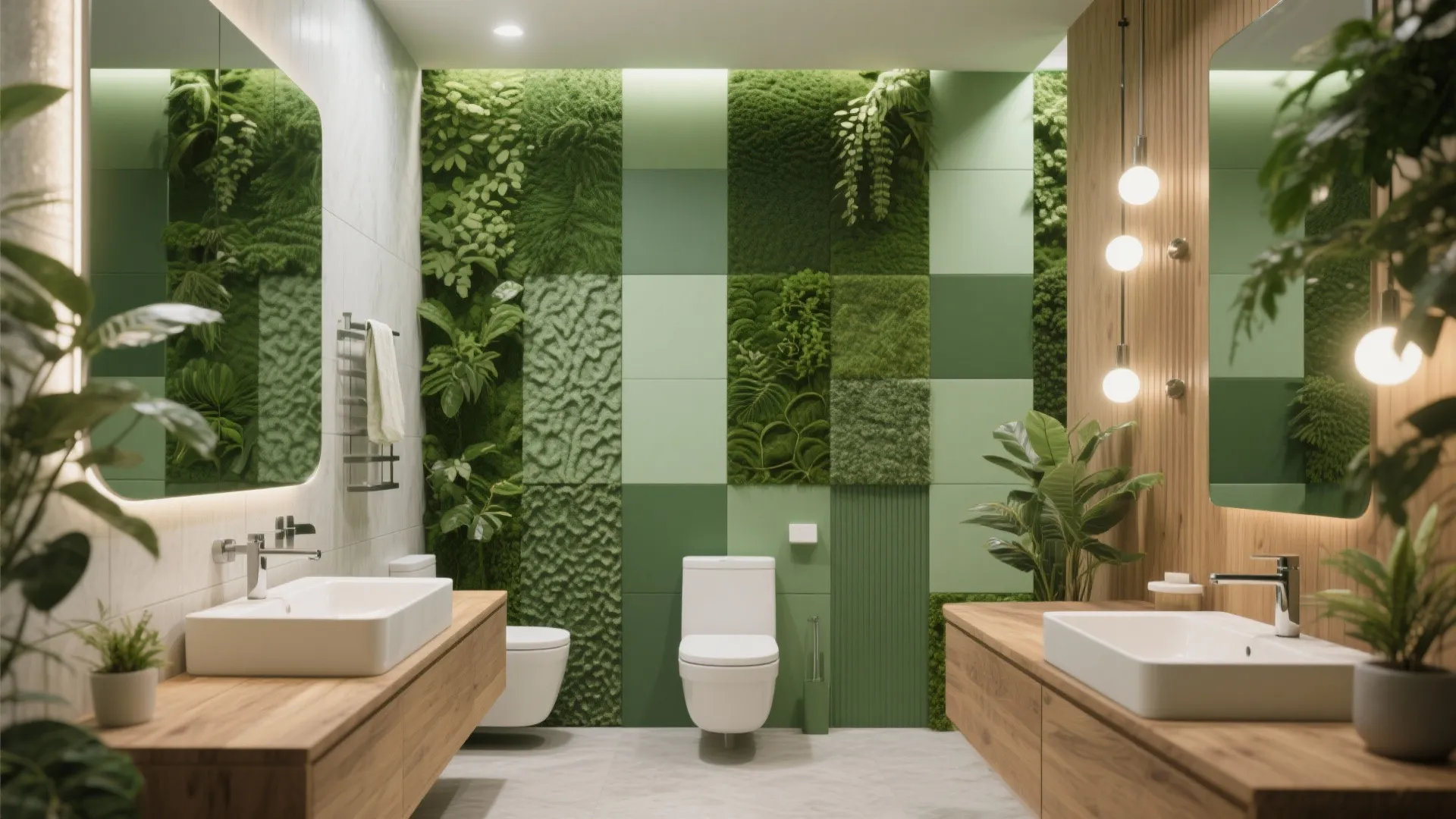 4. Artificial Green Wall Panels