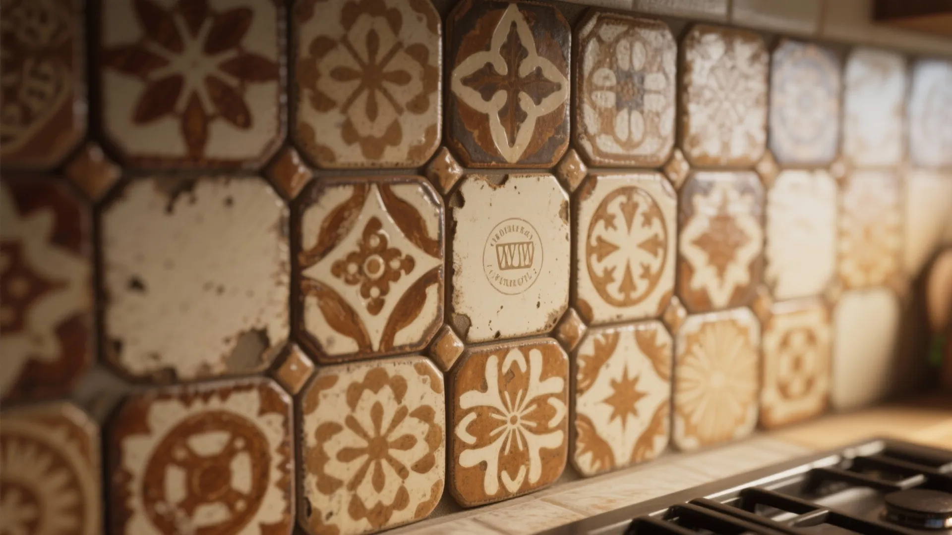 1. Hand-Painted Tiles With a Story