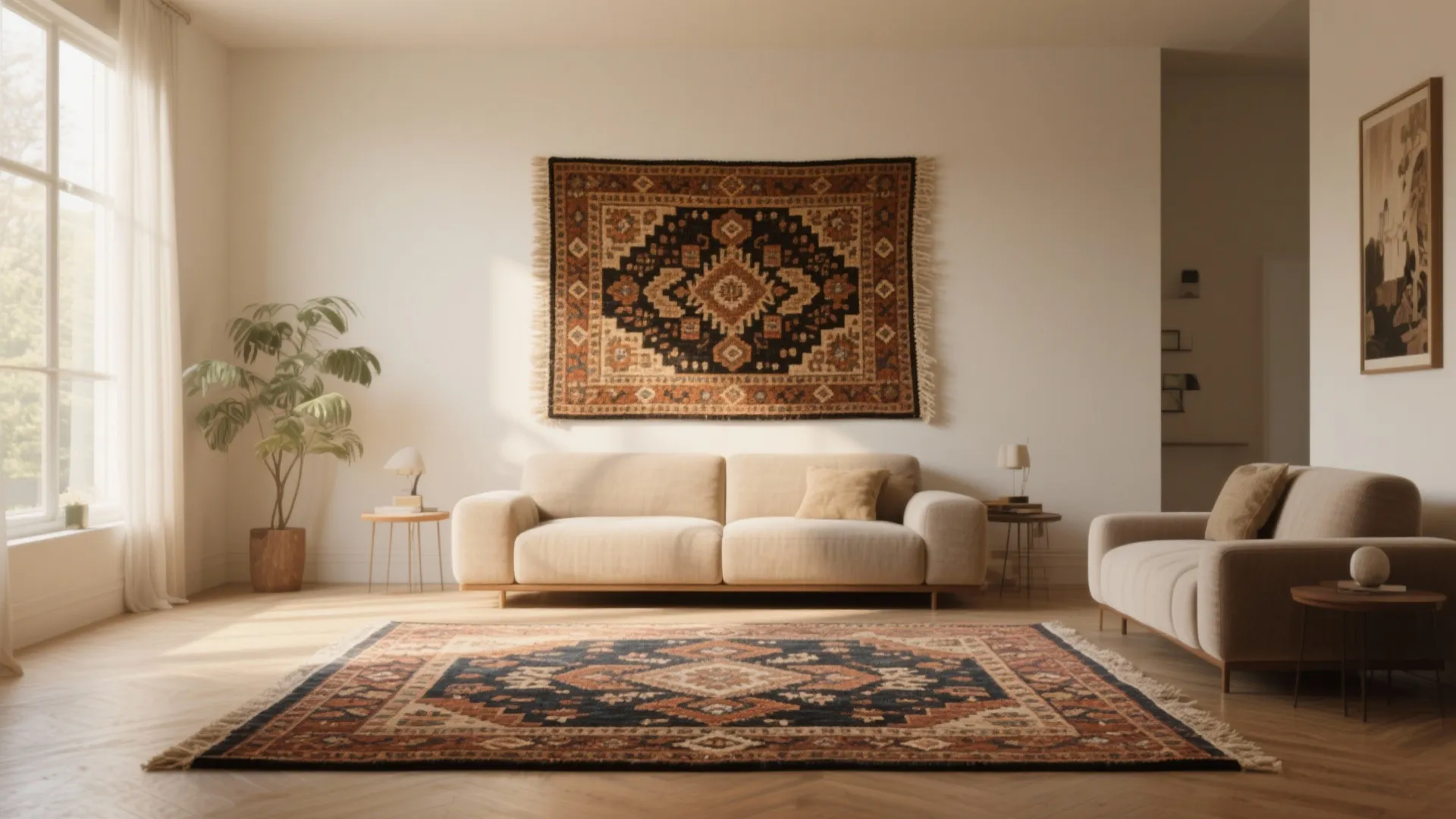 Tip 5: Use the Rug as Art