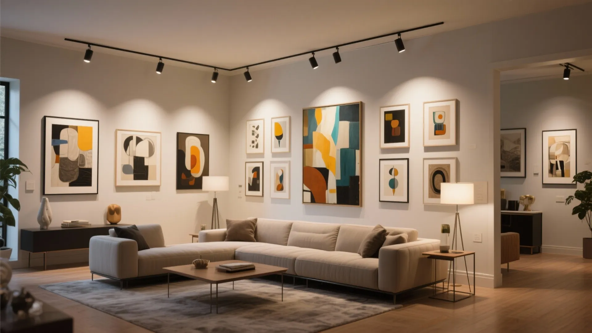 5. Artistic Gallery Space