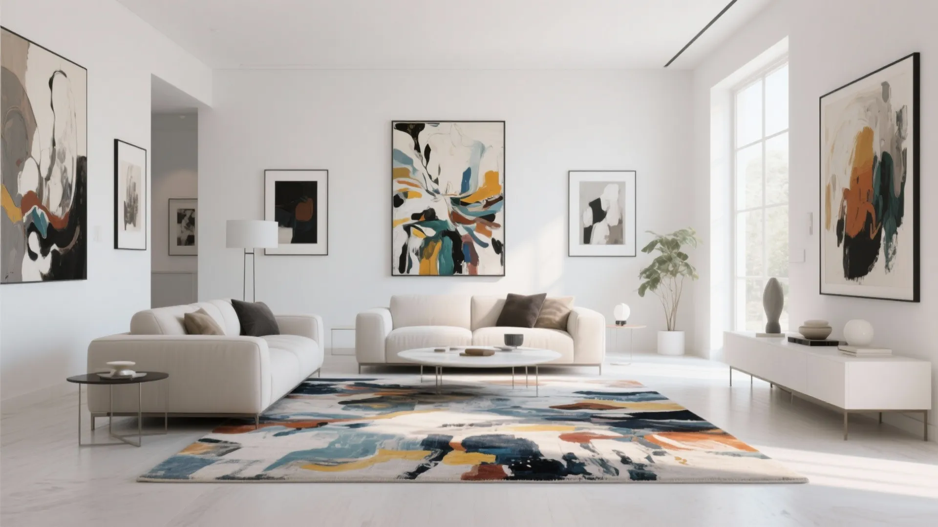9. Artistic Statement Rugs