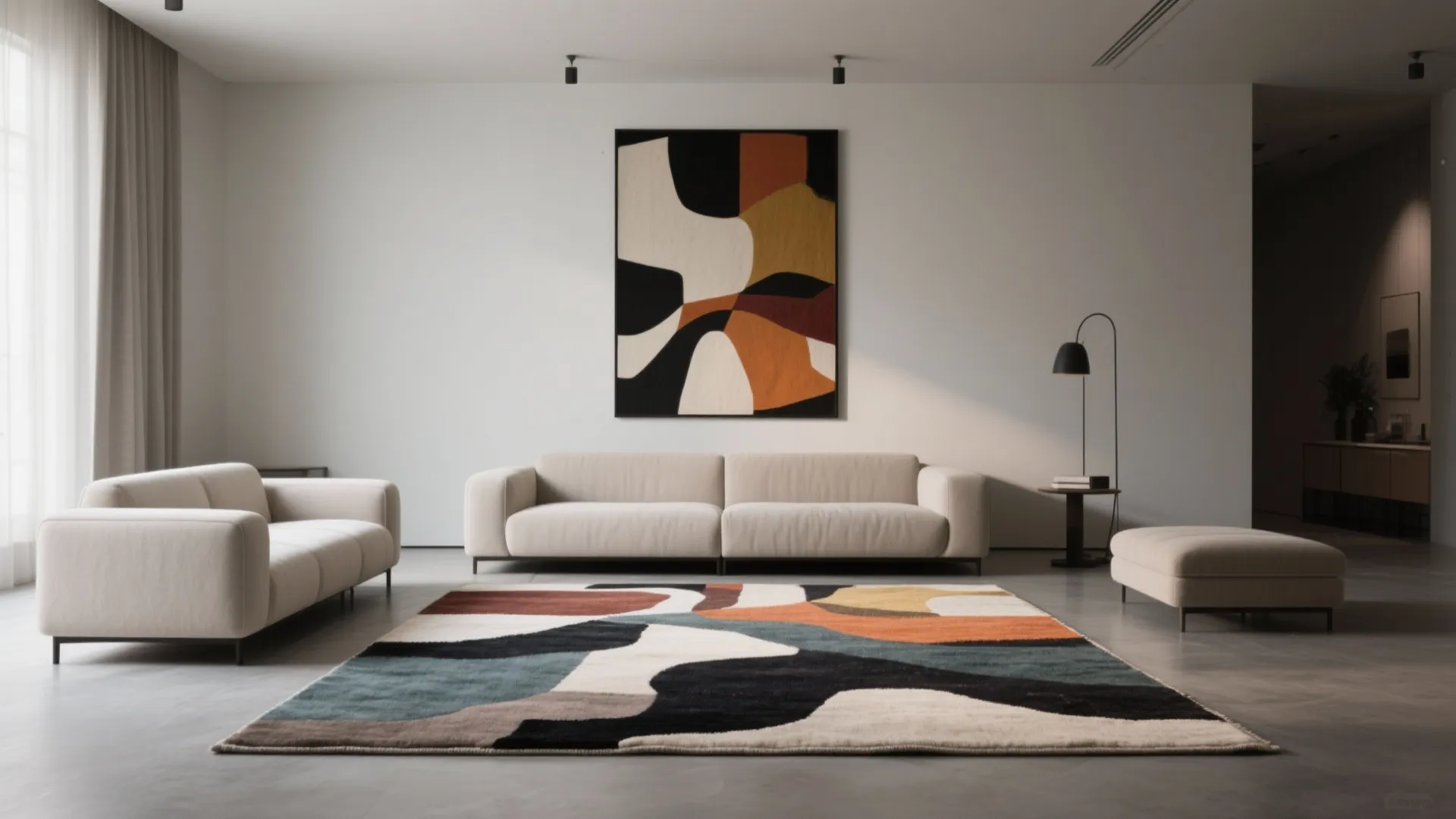 10. Rug as Art Piece