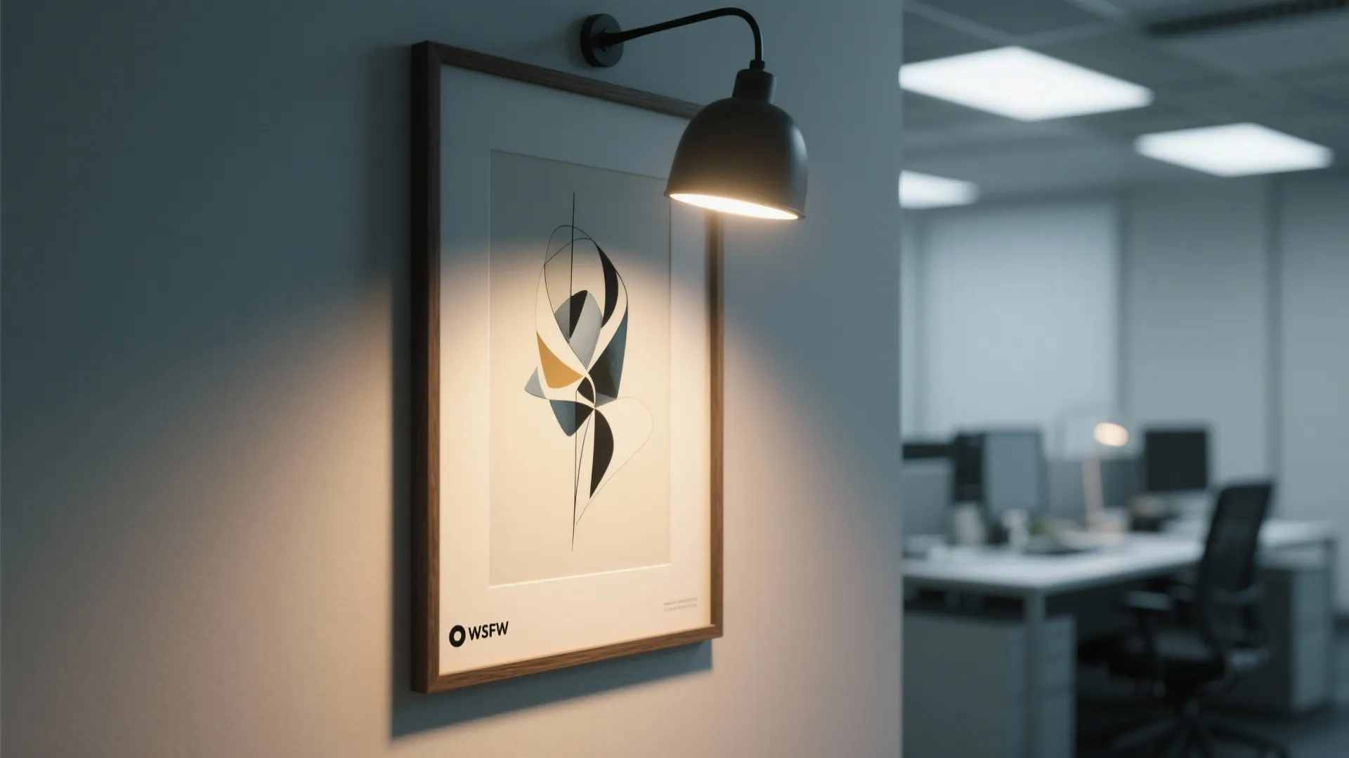 10. Accent Lighting for Artwork