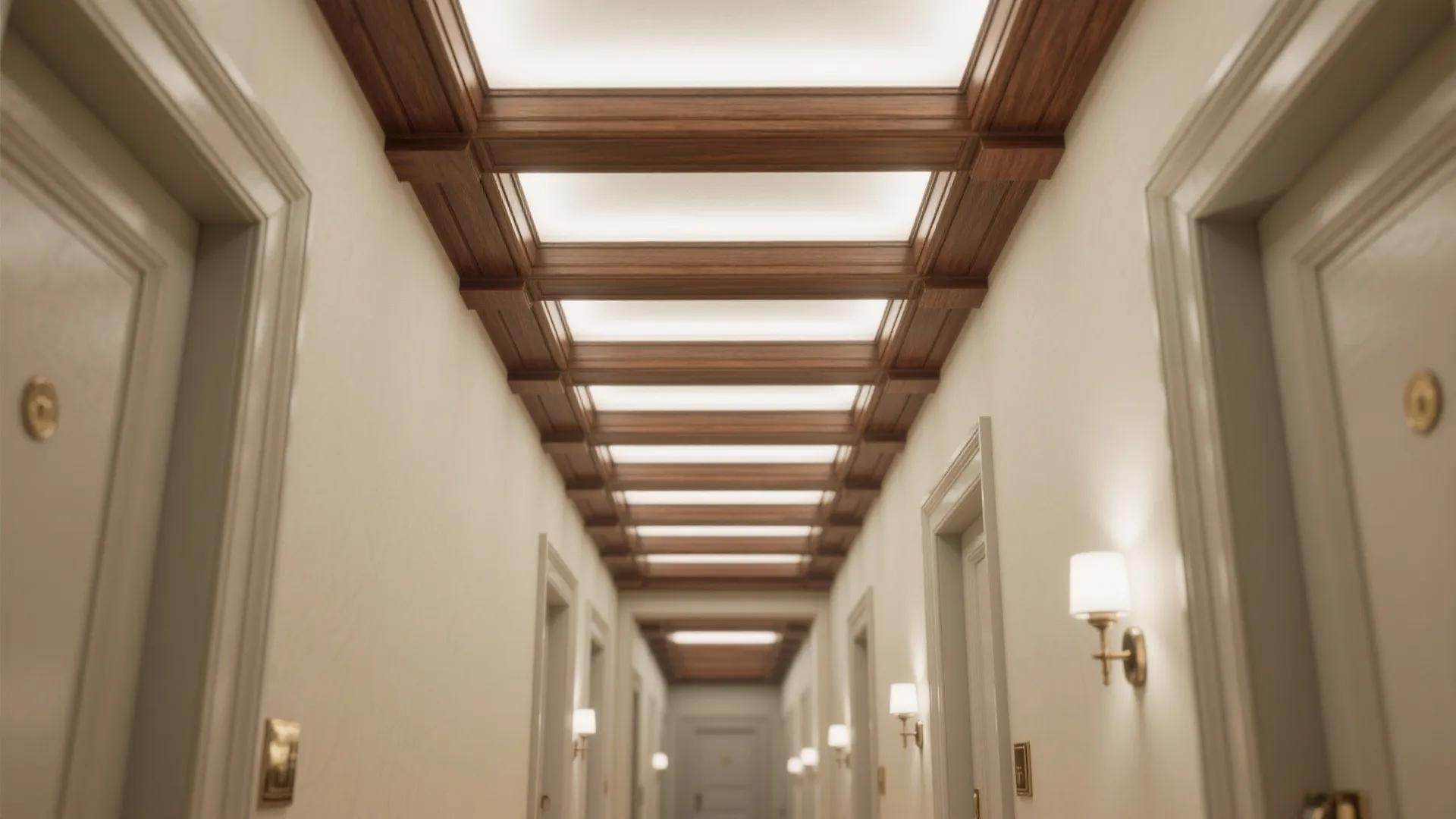 Box Beams and Coffered Detail for Character