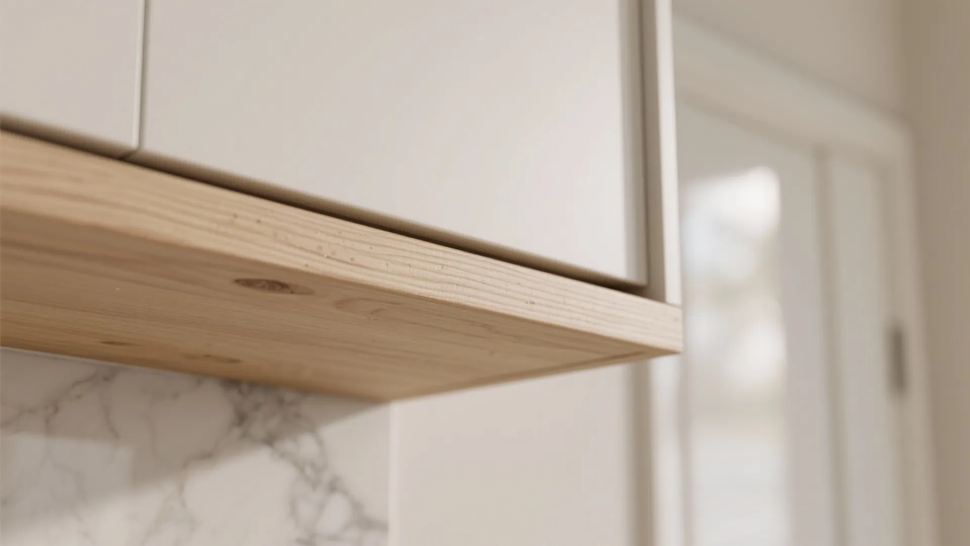 Warm wood accents without the maintenance headache