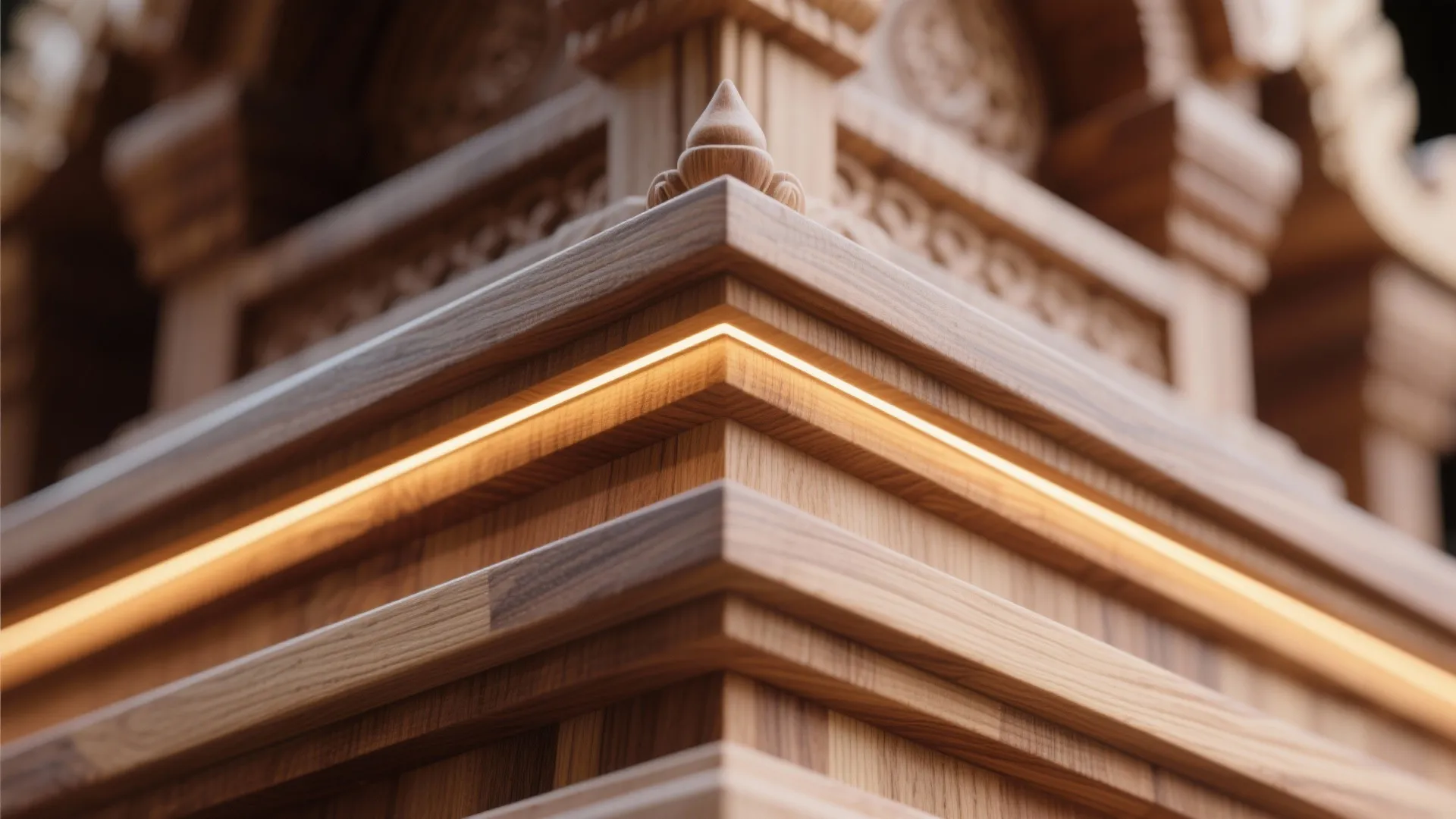 Minimal Gopuram Profile for Compact Niches