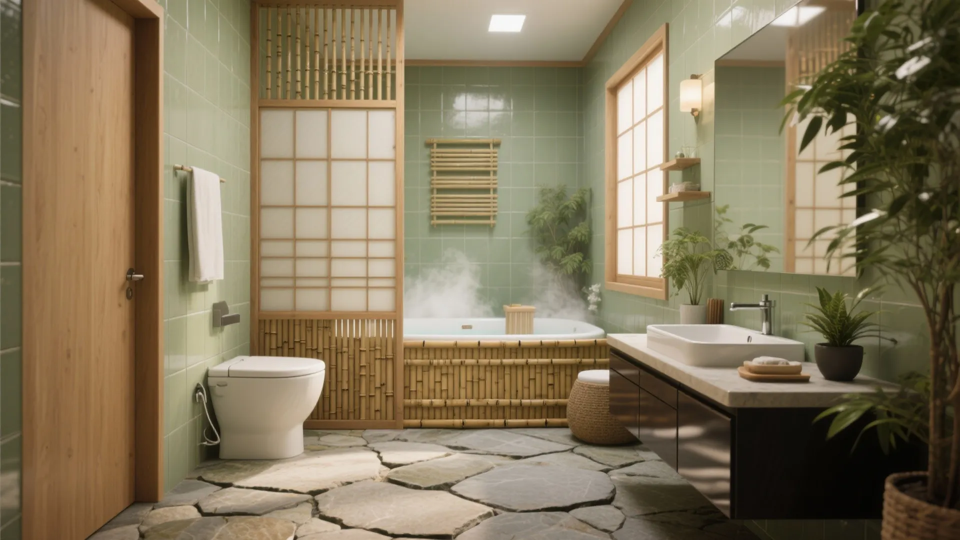 Asian Bathroom Decor: 5 Inspiring Ideas: Quick, practical Asian-inspired bathroom ideas for small spaces and calm homes