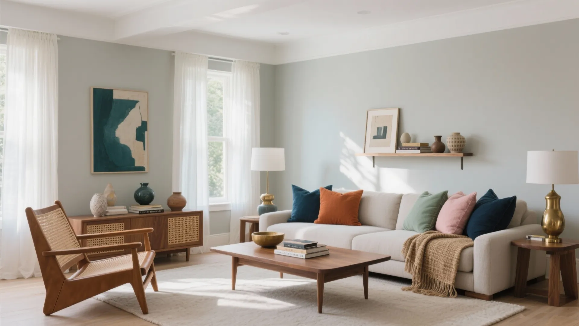 5 Asian Paints Colour Combinations for Living Rooms