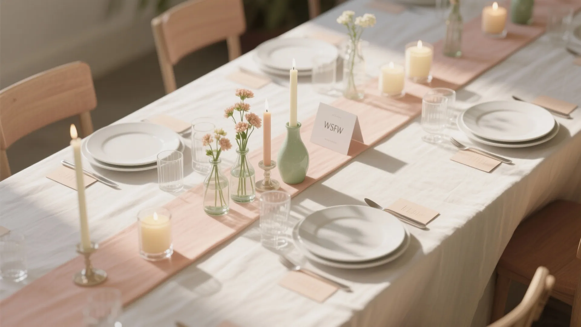 Asymmetrical Clusters That Free Eating Space