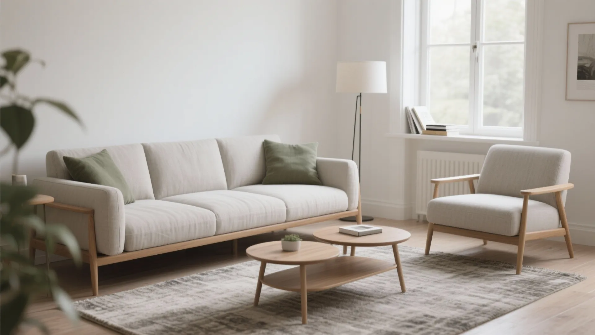 Asymmetrical Pair: Sofa + Loveseat (or Apartment Sofa)