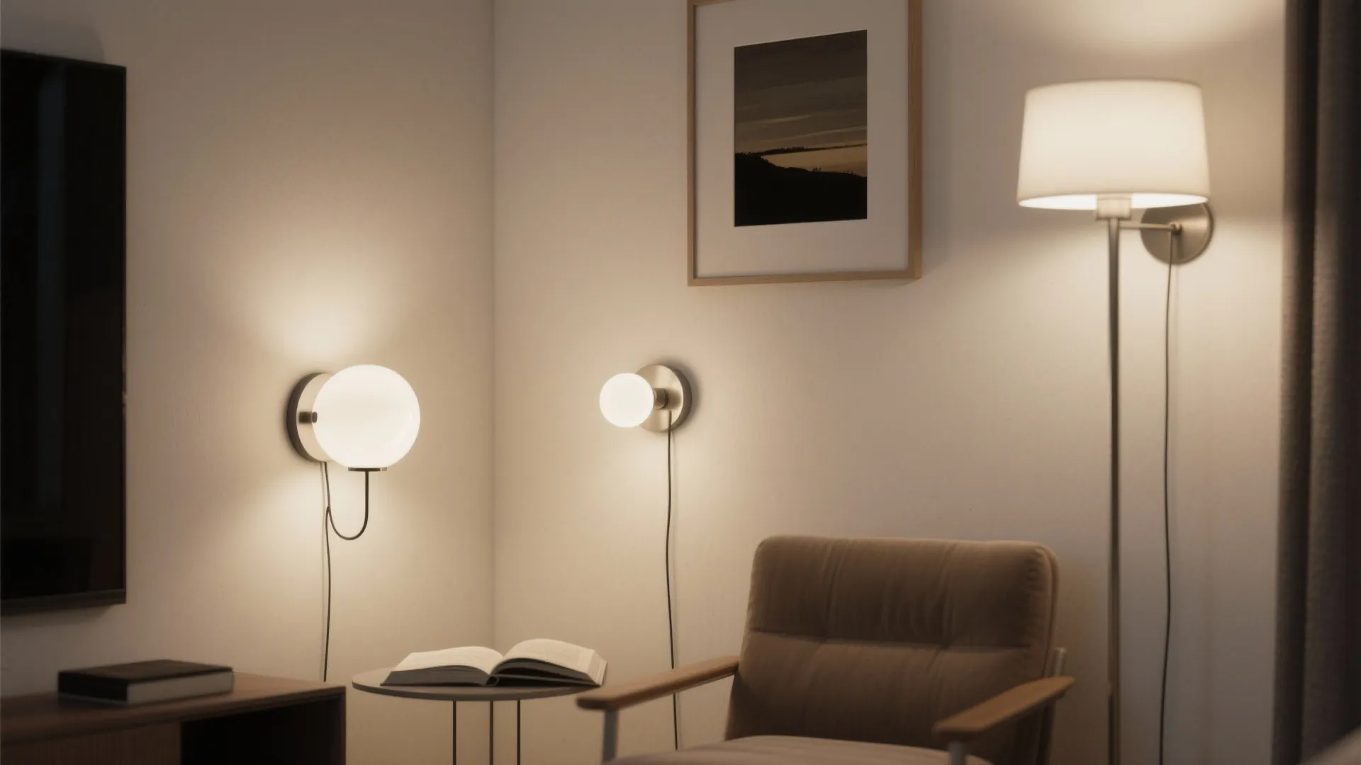 Asymmetric Sconces and Layered Heights