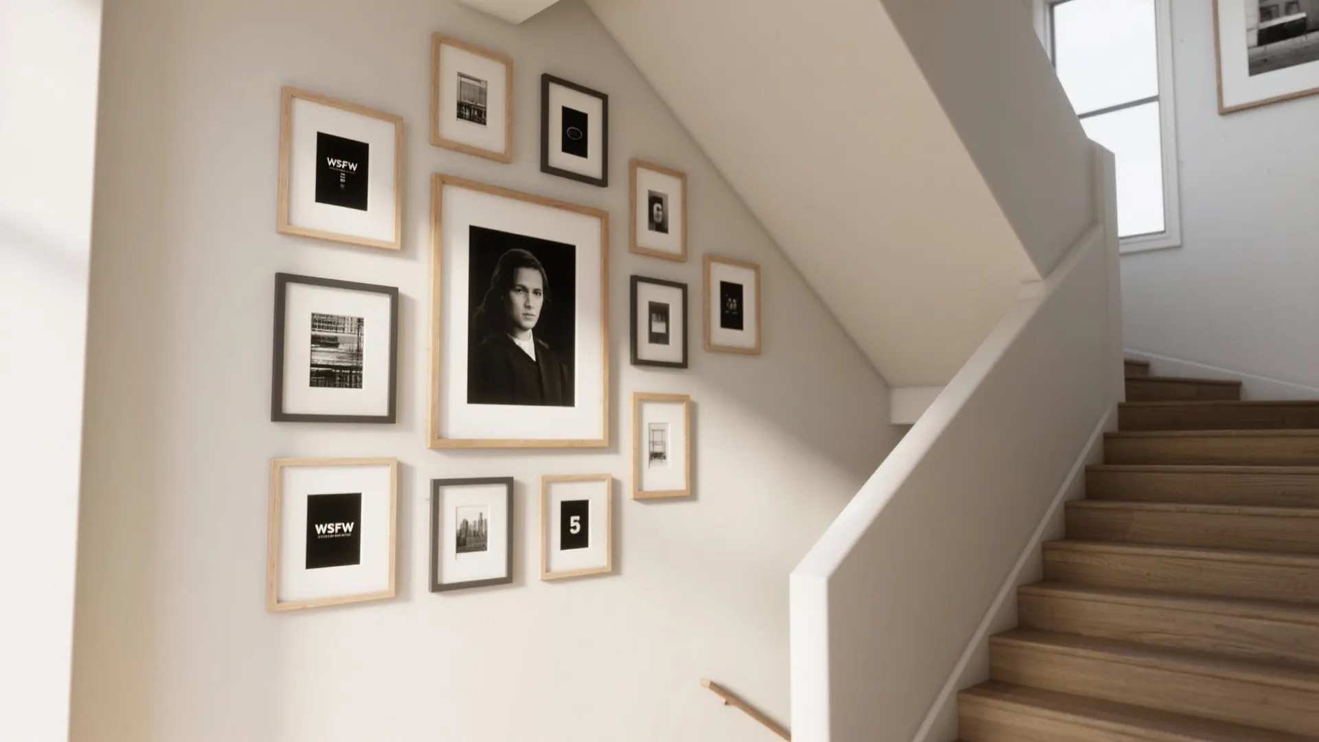 Asymmetrical Gallery Wall Flow
