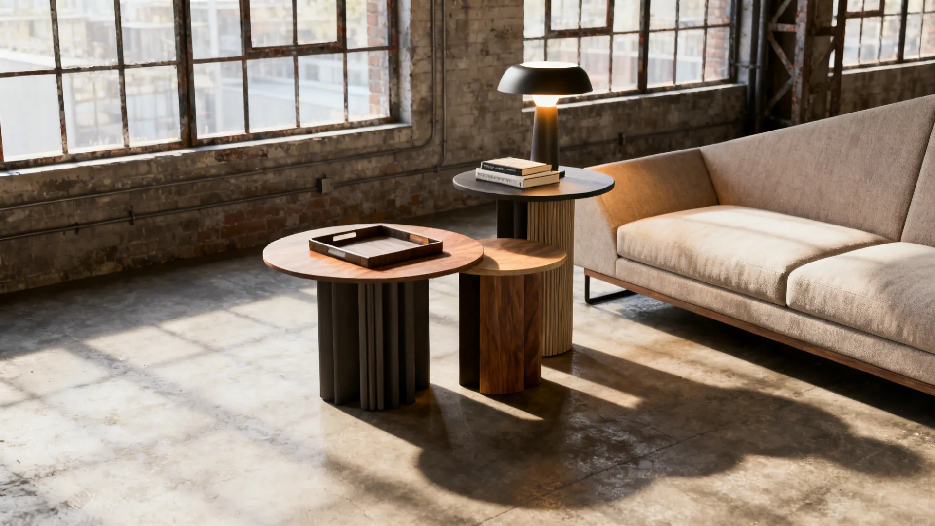 2. The Asymmetric Cluster — casual, conversational centerpiece