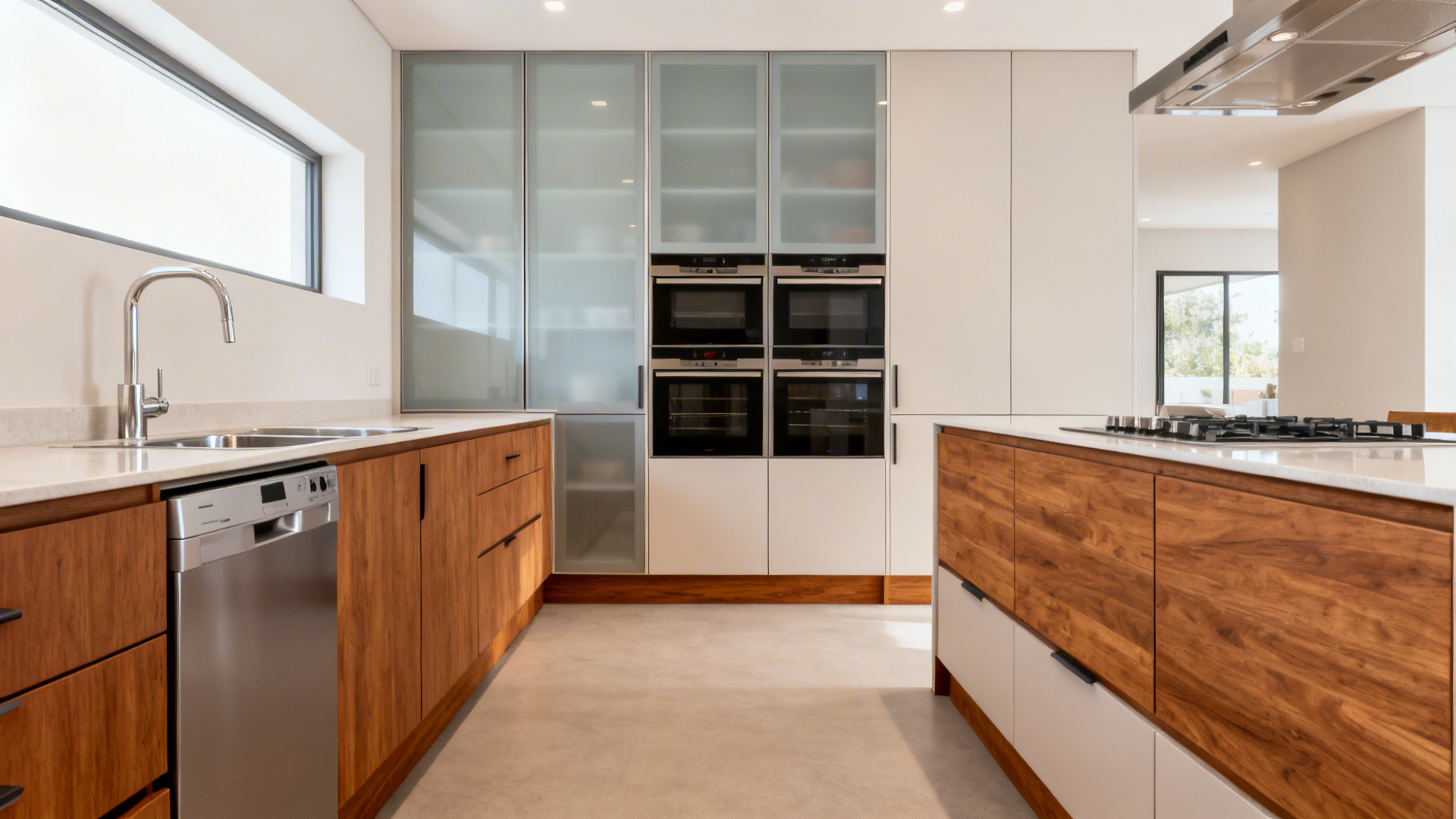 Parallel Kitchen Interior Design: Fix a Narrow, Dark Galley